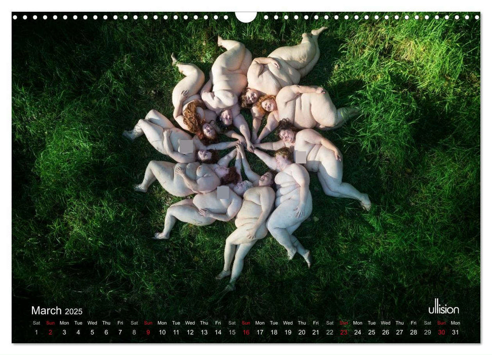 Mothers of earth- life can be so voluptuous (CALVENDO Monthly Calendar 2025)