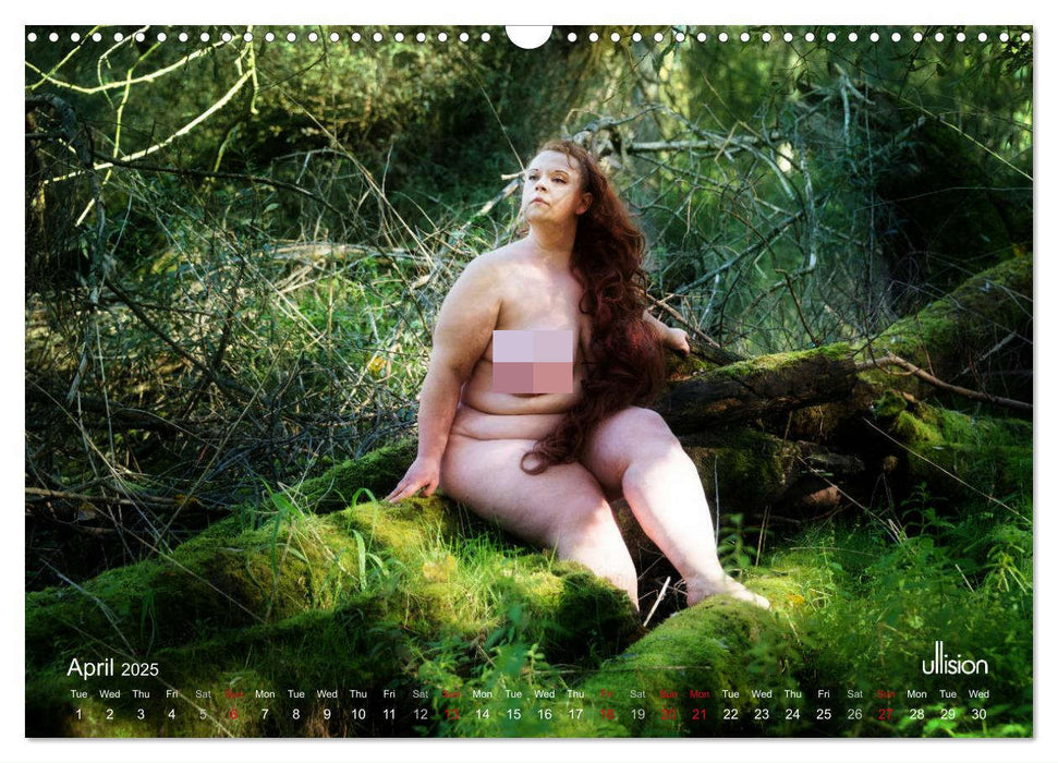 Mothers of earth- life can be so voluptuous (CALVENDO Monthly Calendar 2025)