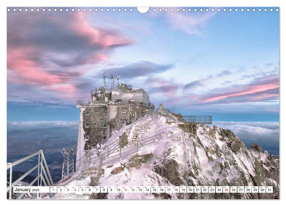 Slovakia - The beauty of the Tatra mountains (CALVENDO Monthly Calendar 2025)