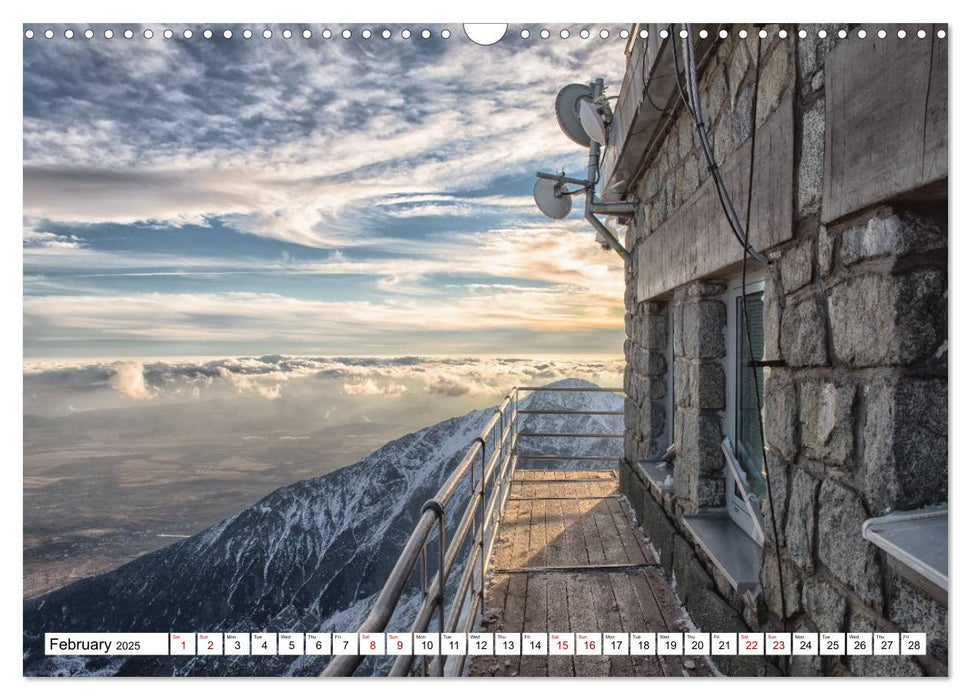 Slovakia - The beauty of the Tatra mountains (CALVENDO Monthly Calendar 2025)