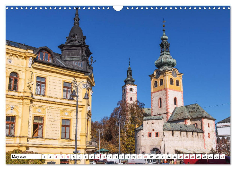 Slovakia - The beauty of the Tatra mountains (CALVENDO Monthly Calendar 2025)