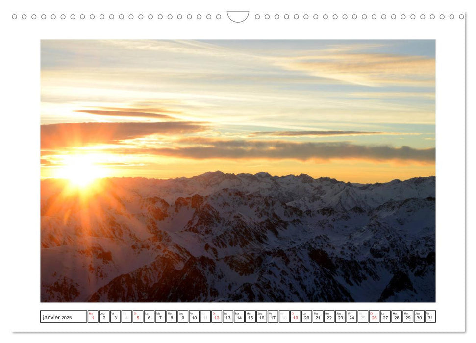 Pyrénéennes (CALVENDO Calendrier mensuel 2025)