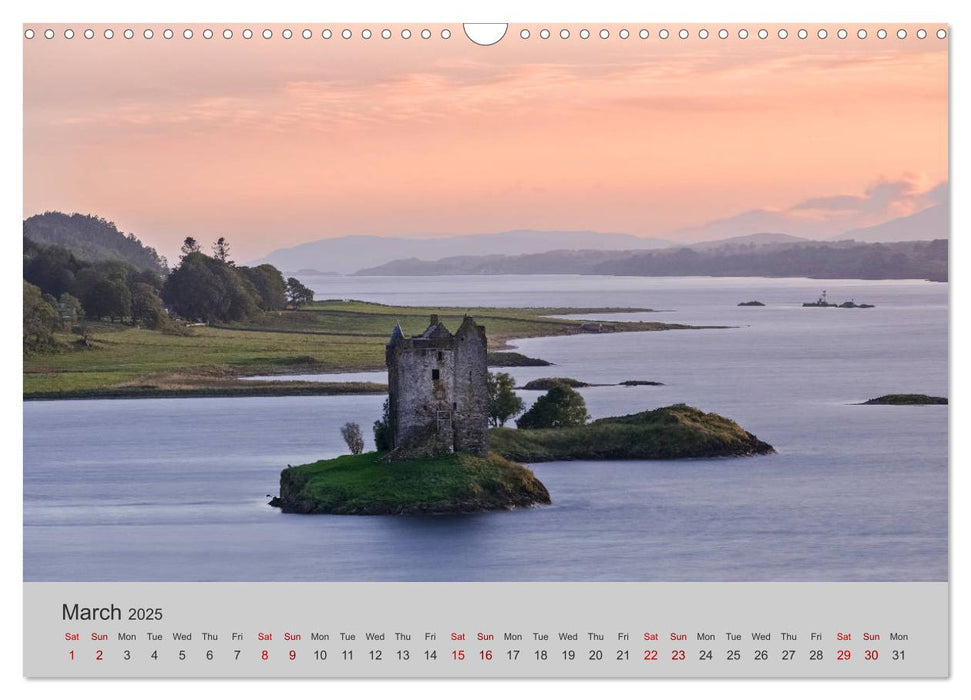 Scottish Highlands (CALVENDO Monthly Calendar 2025)