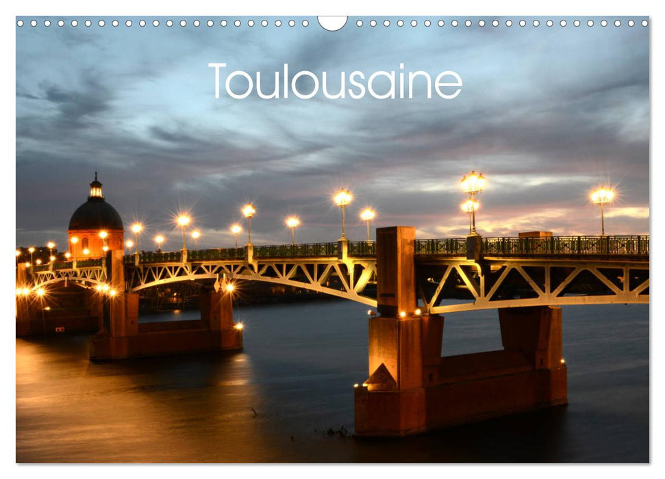 Toulousaine (CALVENDO Calendrier mensuel 2025)