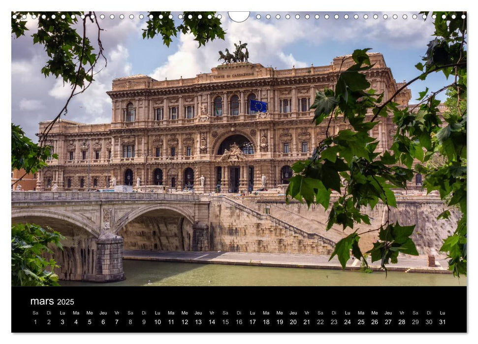 Rome, la splendide (CALVENDO Calendrier mensuel 2025)