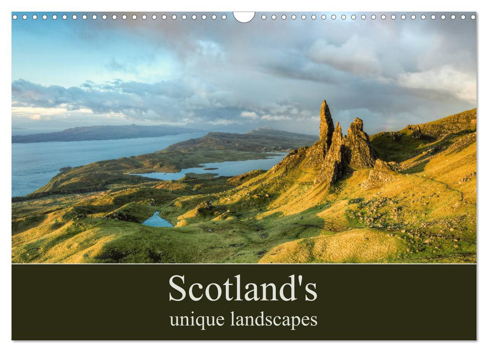 Scotland's unique landscapes (CALVENDO Monthly Calendar 2025)