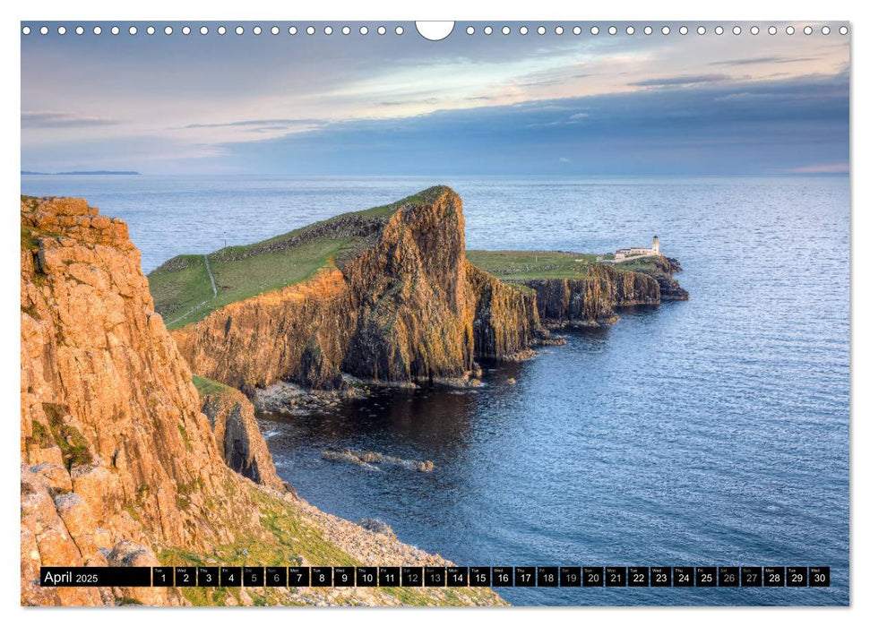 Scotland's unique landscapes (CALVENDO Monthly Calendar 2025)