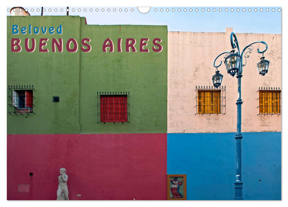 Beloved Buenos Aires (CALVENDO Monthly Calendar 2025)