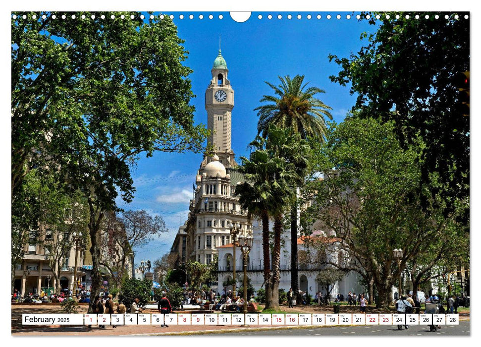 Beloved Buenos Aires (CALVENDO Monthly Calendar 2025)