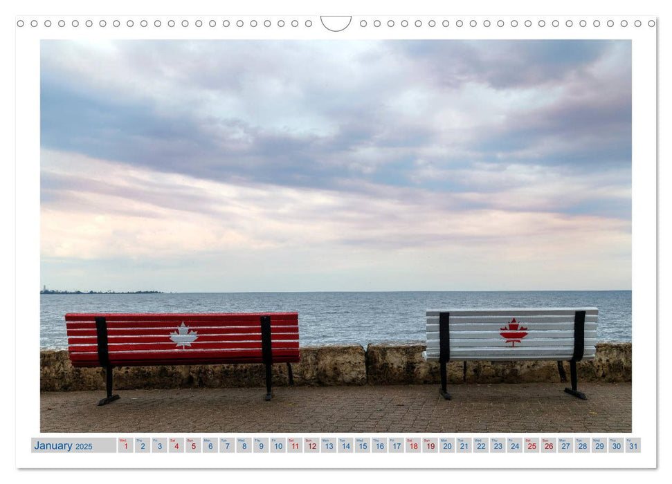 Ontario Canada, Lake Huron and Georgian Bay (CALVENDO Monthly Calendar 2025)