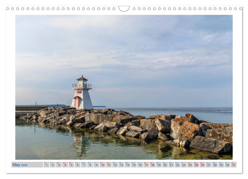 Ontario Canada, Lake Huron and Georgian Bay (CALVENDO Monthly Calendar 2025)