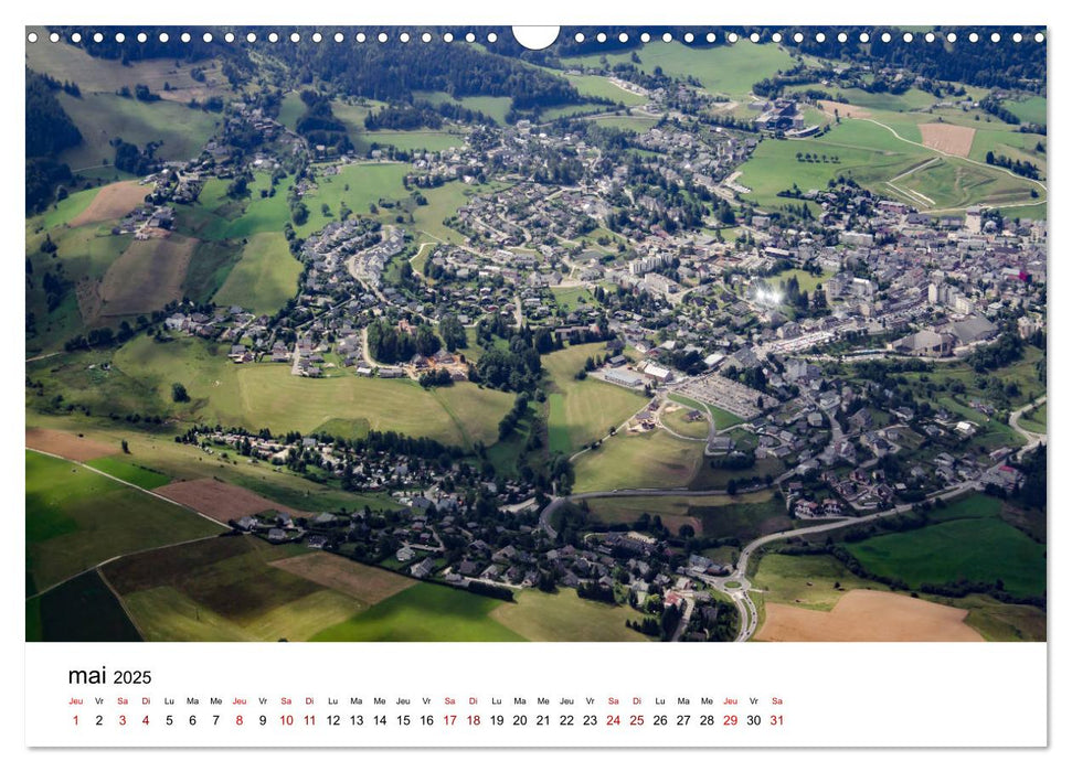 Les chemins du Vercors (CALVENDO Calendrier mensuel 2025)