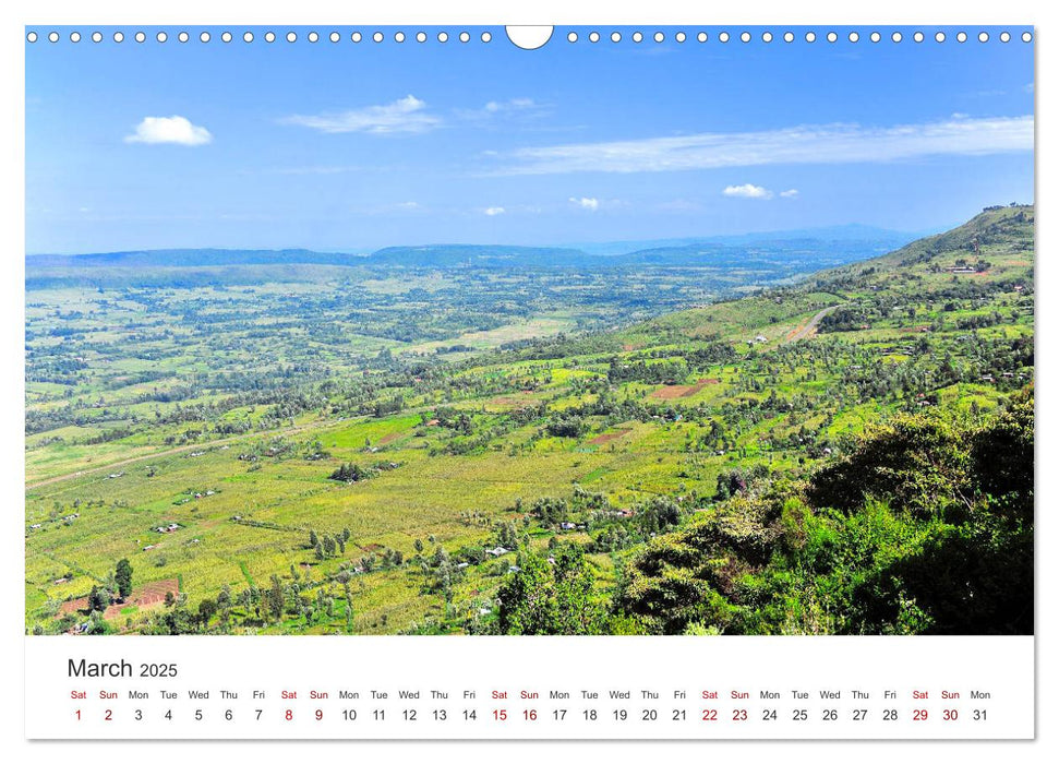 Kenya - a country like Africa (CALVENDO Monthly Calendar 2025)