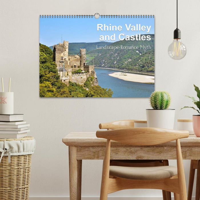 Rhine Valley and Castles (CALVENDO Monthly Calendar 2025)