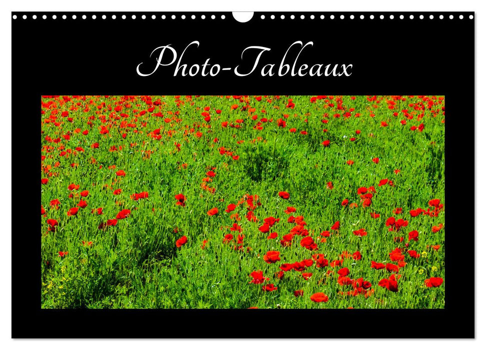 Photo-Tableaux (CALVENDO Calendrier mensuel 2025)