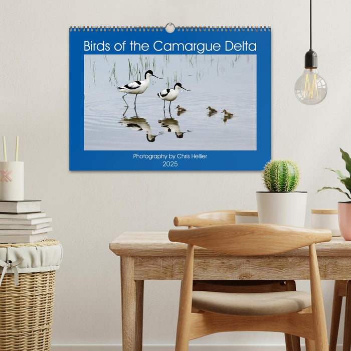 Birds of the Camargue Delta (CALVENDO Monthly Calendar 2025)