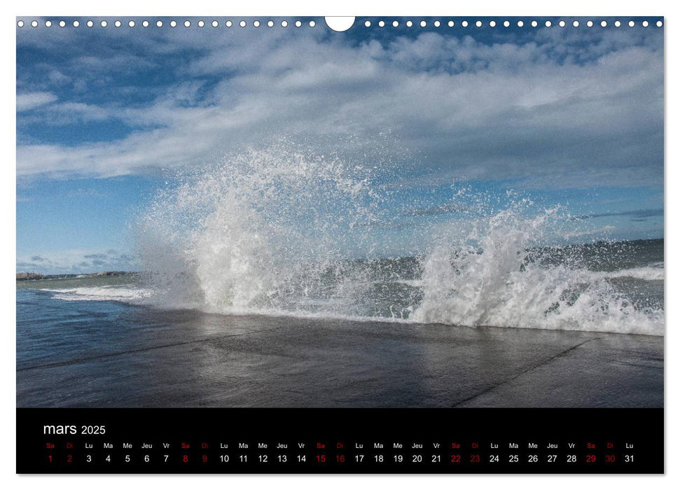 Saint-Malo au fil des mois (CALVENDO Calendrier mensuel 2025)