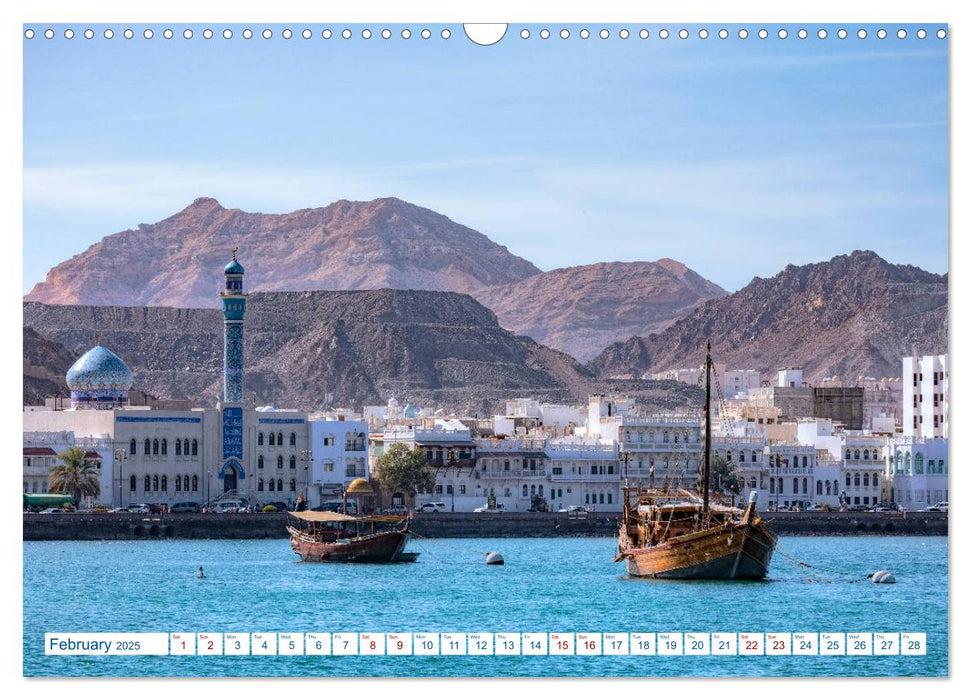 Oman (CALVENDO Monthly Calendar 2025)