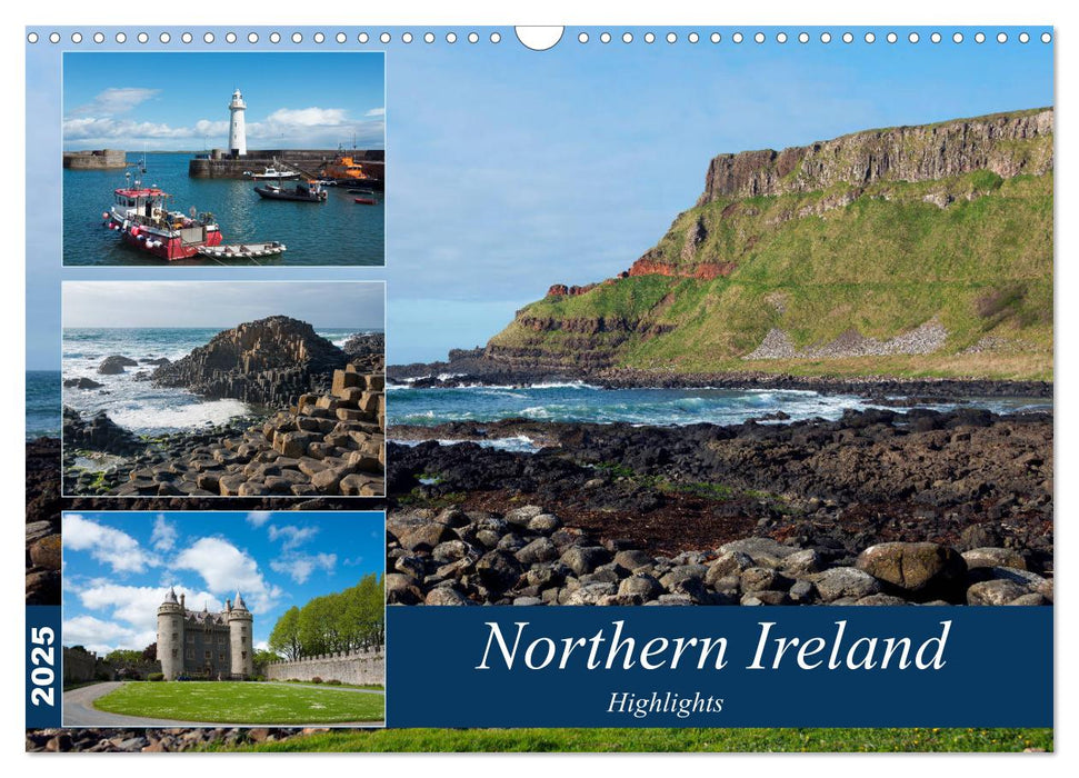 Northern Ireland (CALVENDO Monthly Calendar 2025)