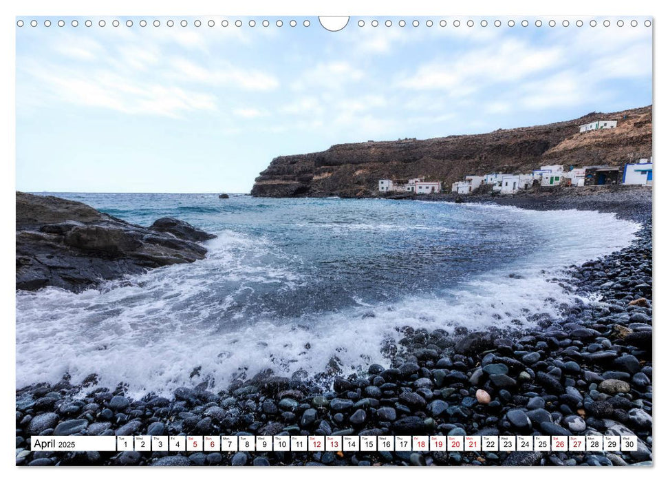 Fuerteventura, the untamed Canary Island (CALVENDO Monthly Calendar 2025)