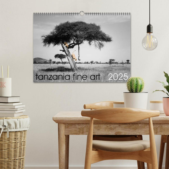 tanzania fine art (CALVENDO Monthly Calendar 2025)