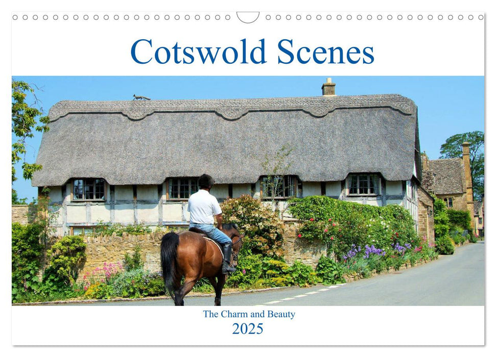 Cotswold Scenes (CALVENDO Monthly Calendar 2025)