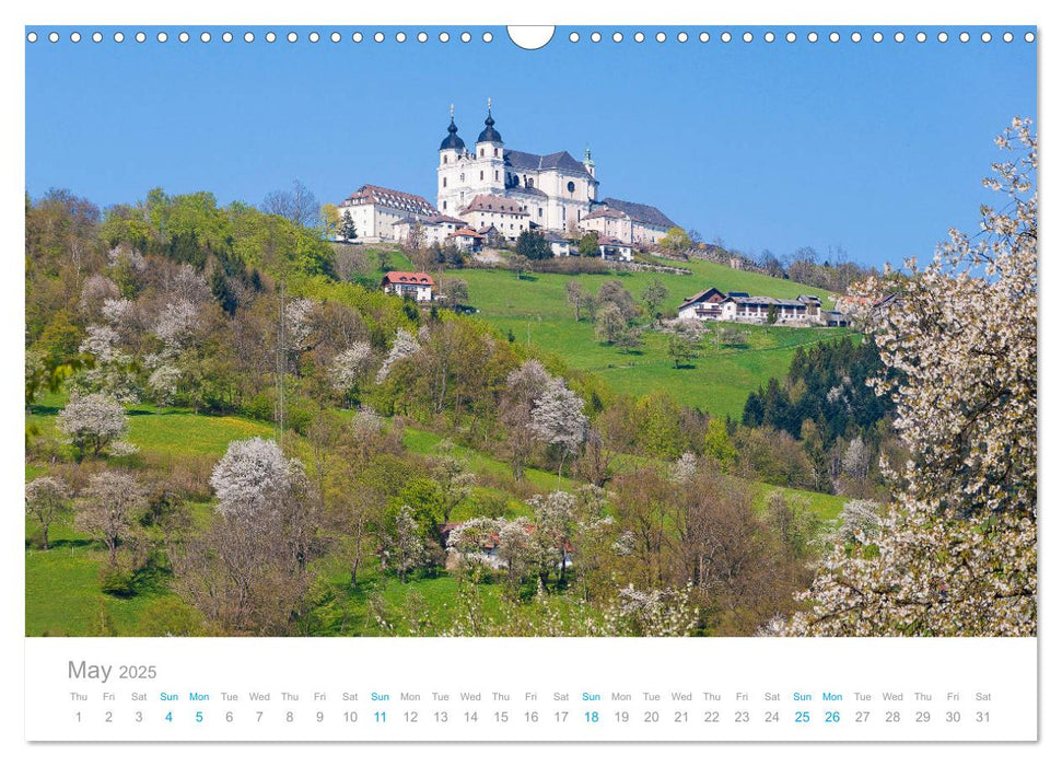 Touring Austria (CALVENDO Monthly Calendar 2025)