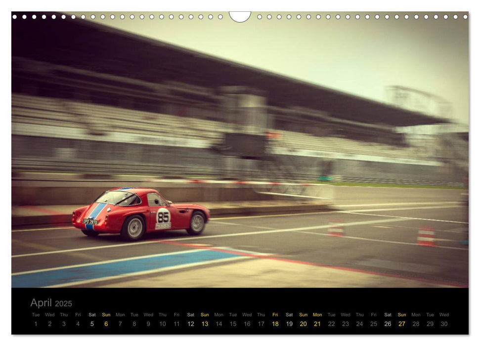 Classic TVR Racing (CALVENDO Monthly Calendar 2025)