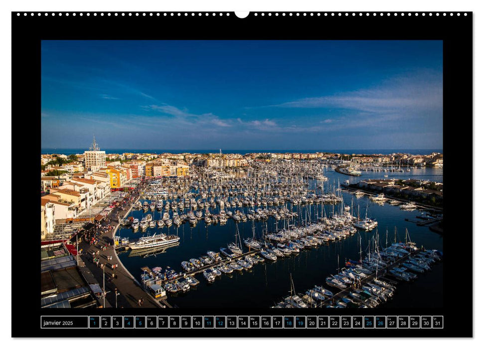 Le Cap d'Agde dans tous ses états (CALVENDO Calendrier supérieur 2025)