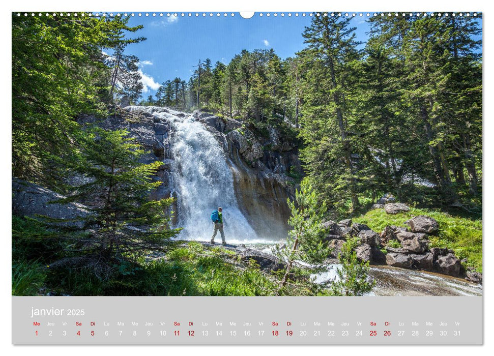 Lumières magiques des Pyrénées (CALVENDO Calendrier supérieur 2025)