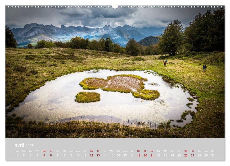 Lumières magiques des Pyrénées (CALVENDO Calendrier supérieur 2025)