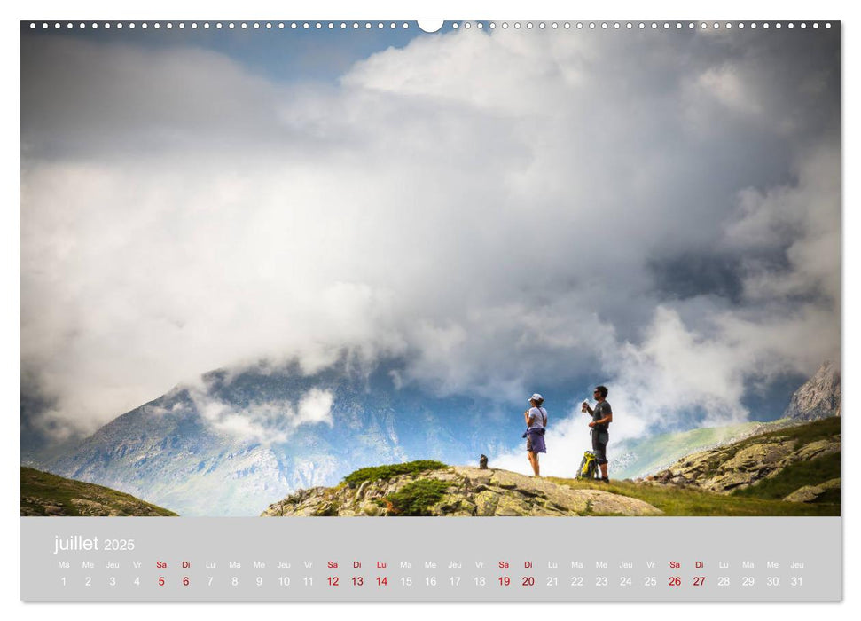 Lumières magiques des Pyrénées (CALVENDO Calendrier supérieur 2025)