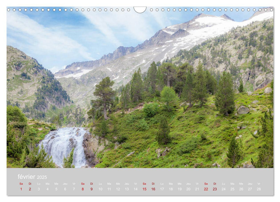 Lumières magiques des Pyrénées (CALVENDO Calendrier mensuel 2025)