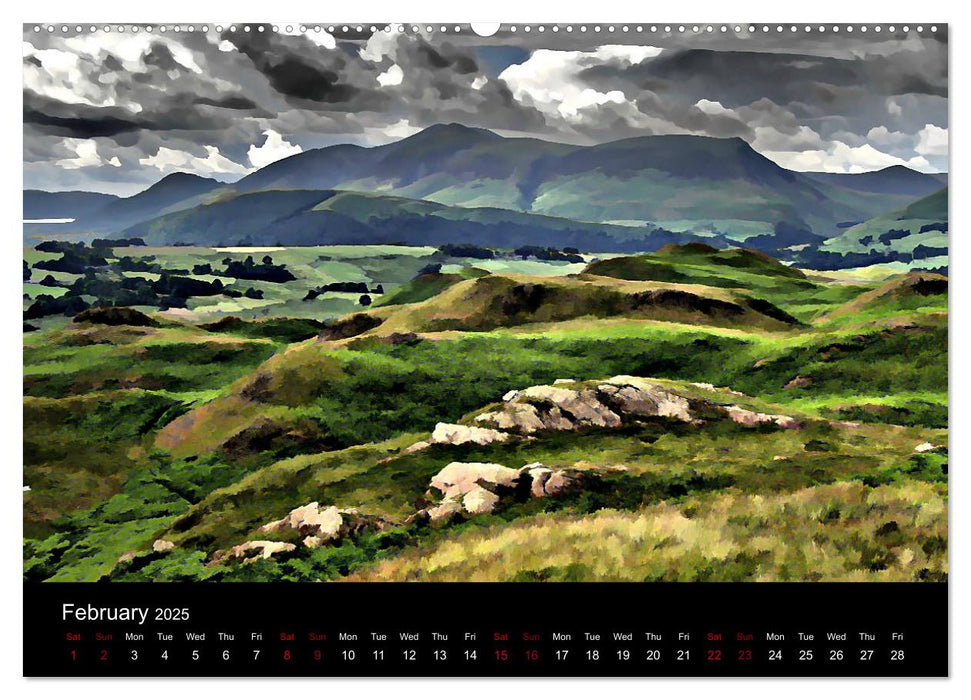 THE SPIRIT OF THE LAKE DISTRICT (CALVENDO Premium-Calendar 2025)