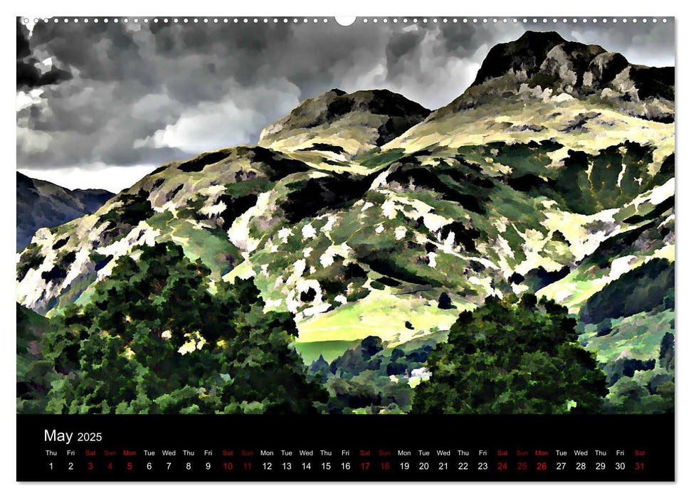 THE SPIRIT OF THE LAKE DISTRICT (CALVENDO Premium-Calendar 2025)