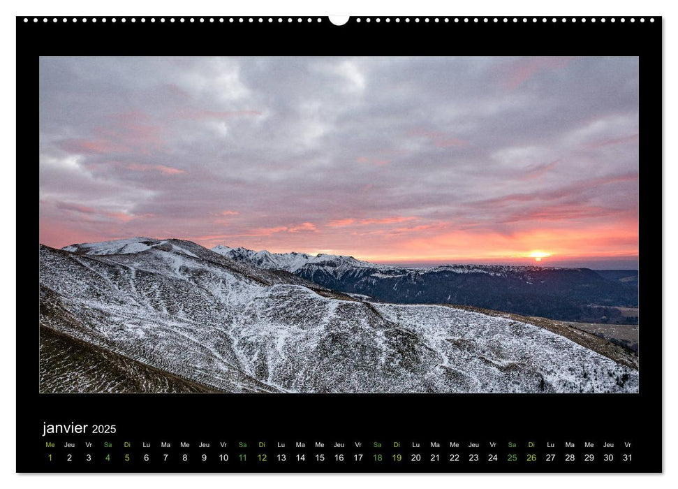 L'Auvergne est belle (CALVENDO Calendrier supérieur 2025)