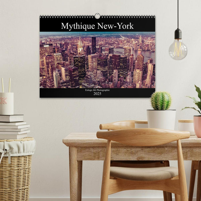 Mythique New-York (CALVENDO Calendrier mensuel 2025)