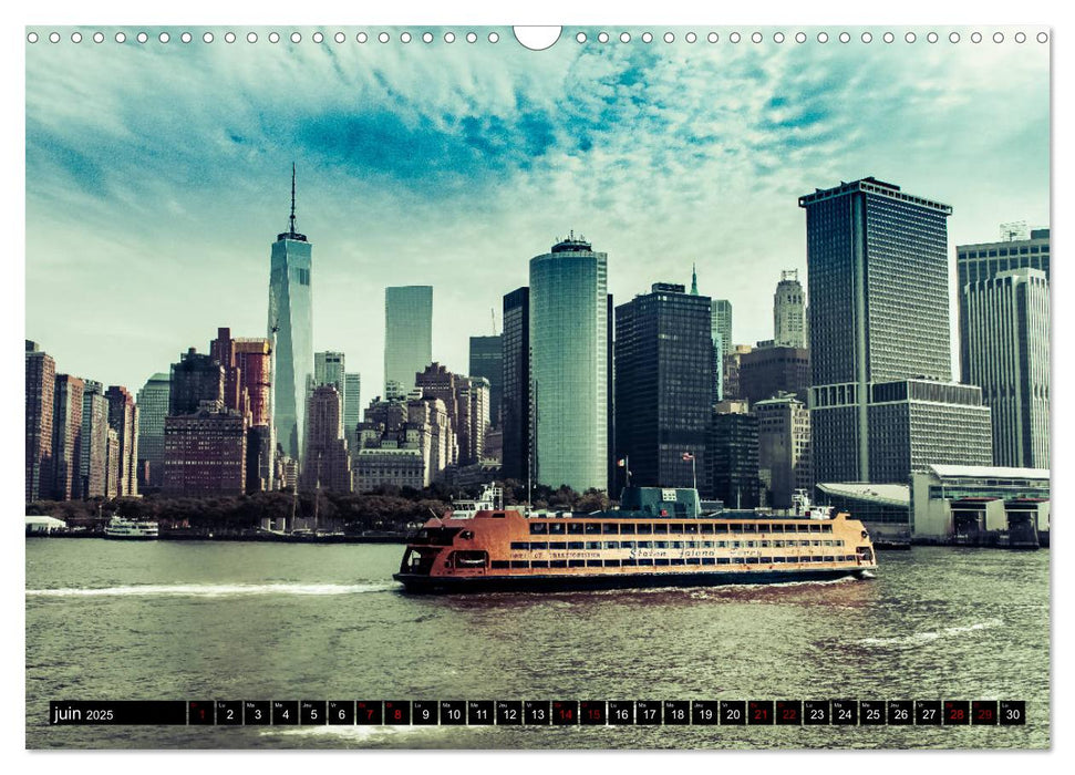 Mythique New-York (CALVENDO Calendrier mensuel 2025)