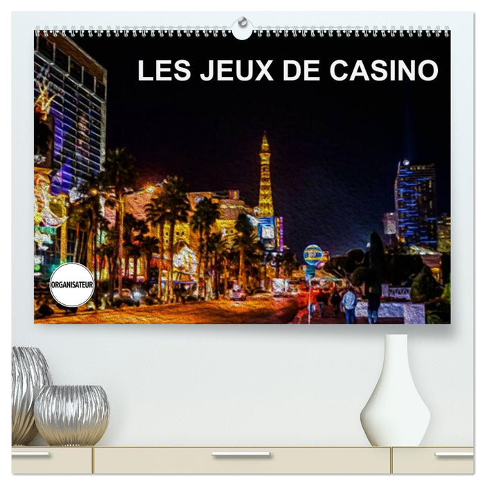 LES JEUX DE CASINO (CALVENDO Calendrier supérieur 2025)