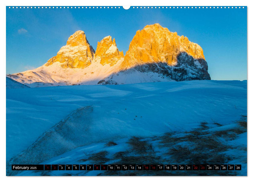 The Dolomites Mountains (CALVENDO Premium-Calendar 2025)