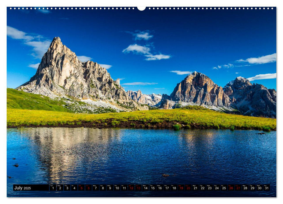 The Dolomites Mountains (CALVENDO Premium-Calendar 2025)