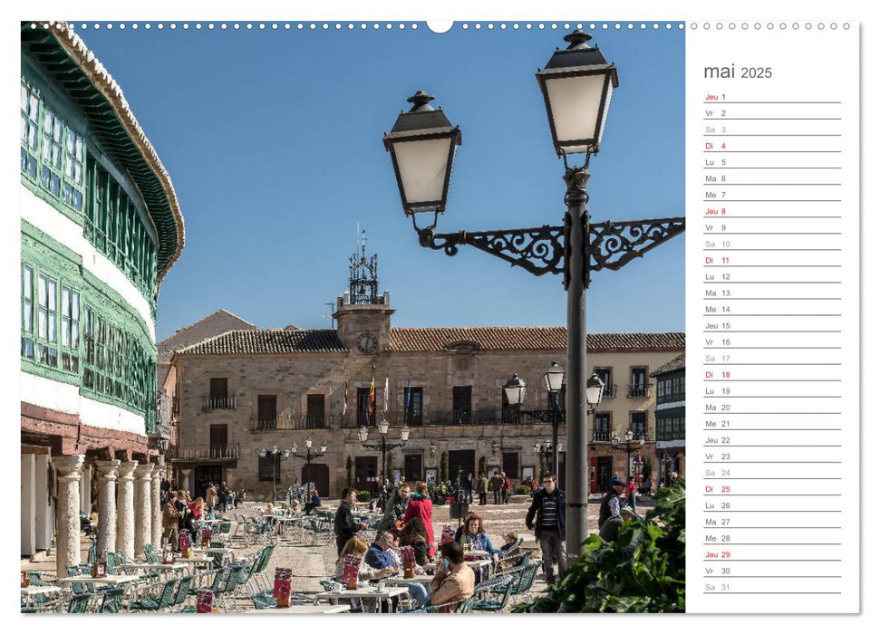 Le Centre de l’Espagne (CALVENDO Calendrier supérieur 2025)