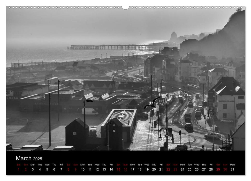 Photographs of Hastings and St Leonards (CALVENDO Premium-Calendar 2025)