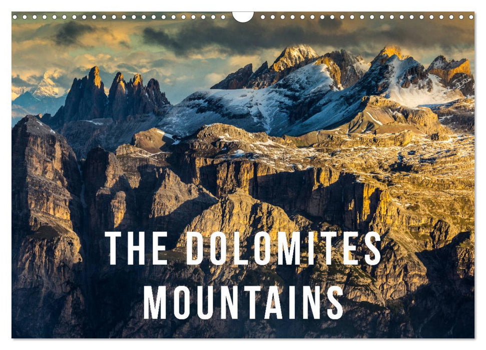 The Dolomites Mountains (CALVENDO Monthly Calendar 2025)