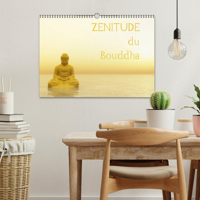 Zenitude du Bouddha (CALVENDO Calendrier mensuel 2025)