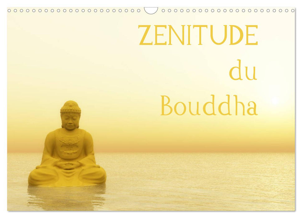 Zenitude du Bouddha (CALVENDO Calendrier mensuel 2025)