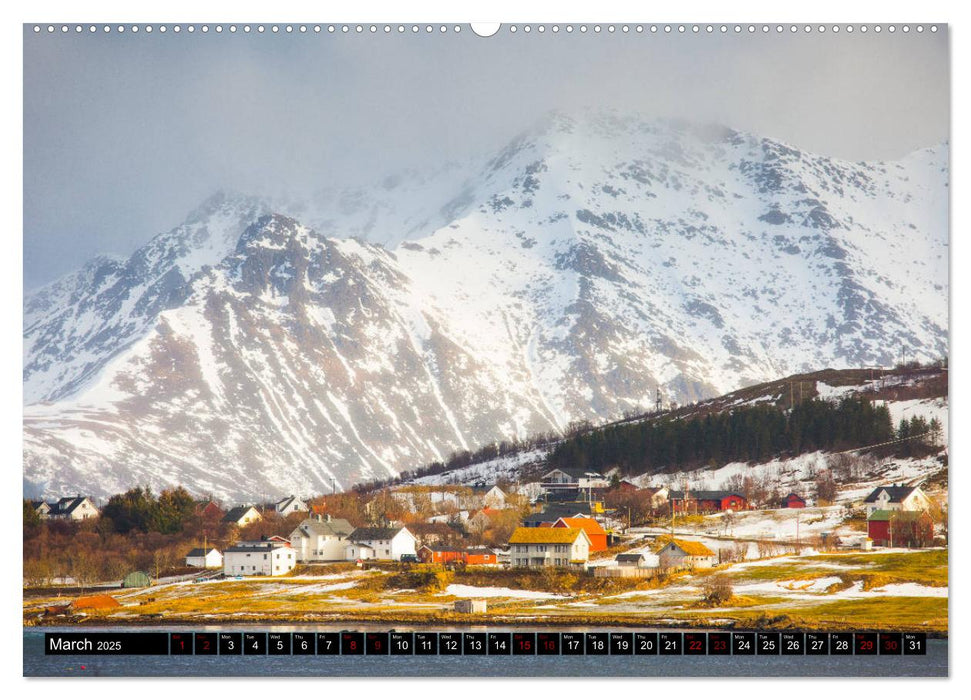 Lofoten. Nature Water Light (CALVENDO Premium-Calendar 2025)