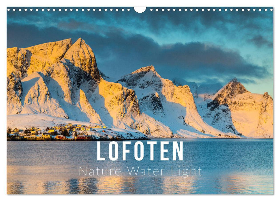 Lofoten. Nature Water Light (CALVENDO Monthly Calendar 2025)