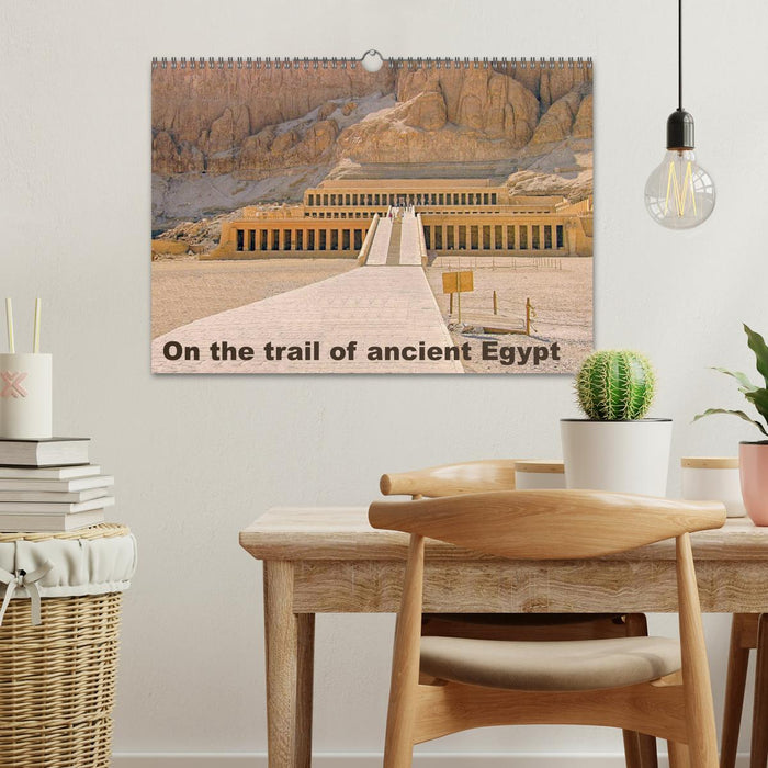 On the trail of the ancient Egypt (CALVENDO Monthly Calendar 2025)