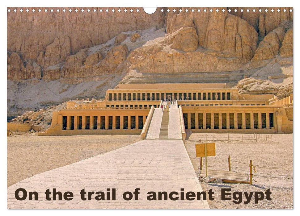 On the trail of the ancient Egypt (CALVENDO Monthly Calendar 2025)